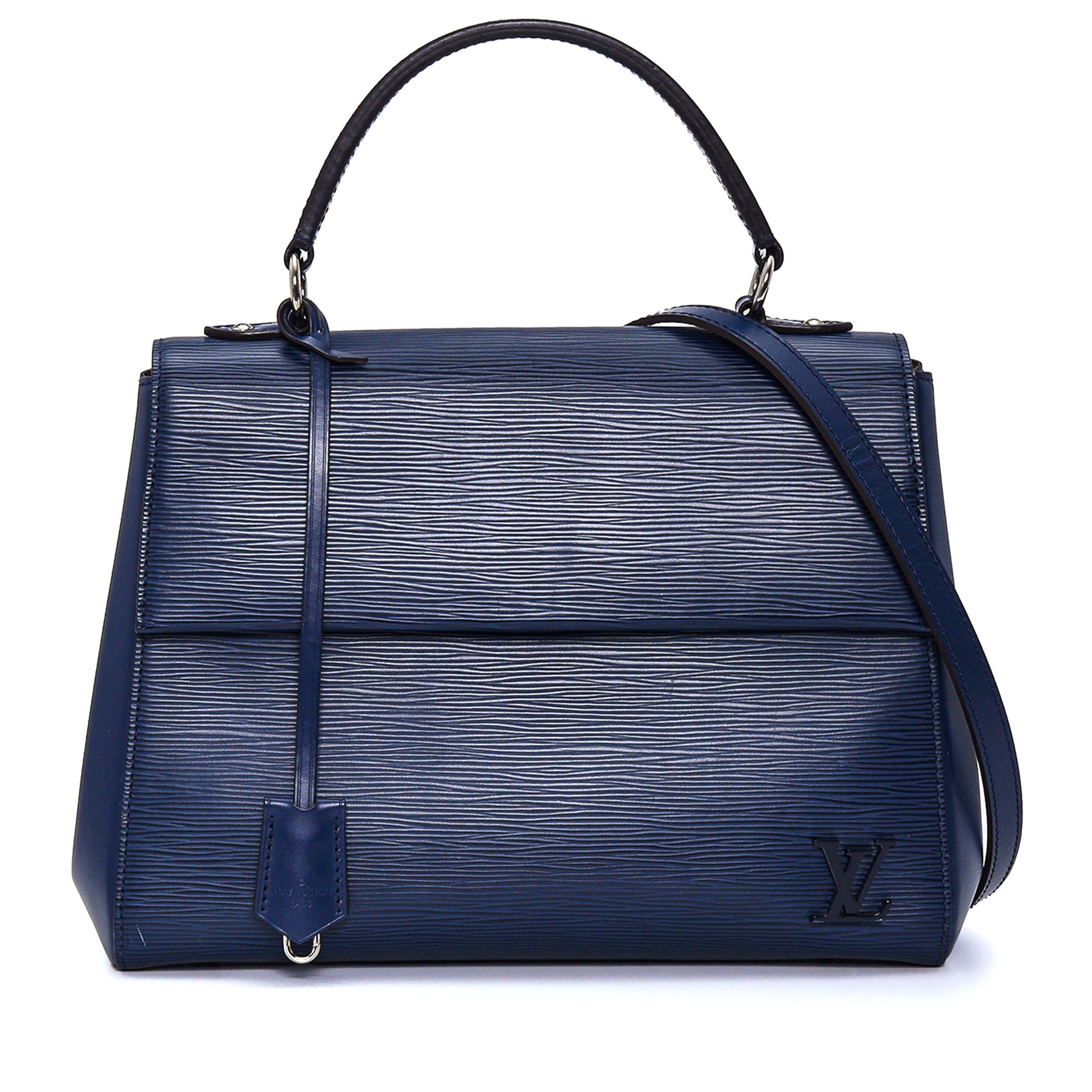 Louis Vuitton - Blue Epi Leather Cluny Bag